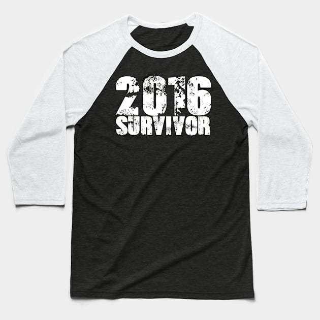 2016 Survivor Baseball T-Shirt by Jakob_DeLion_98